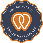 UpCity Best Advertising Agency Badge